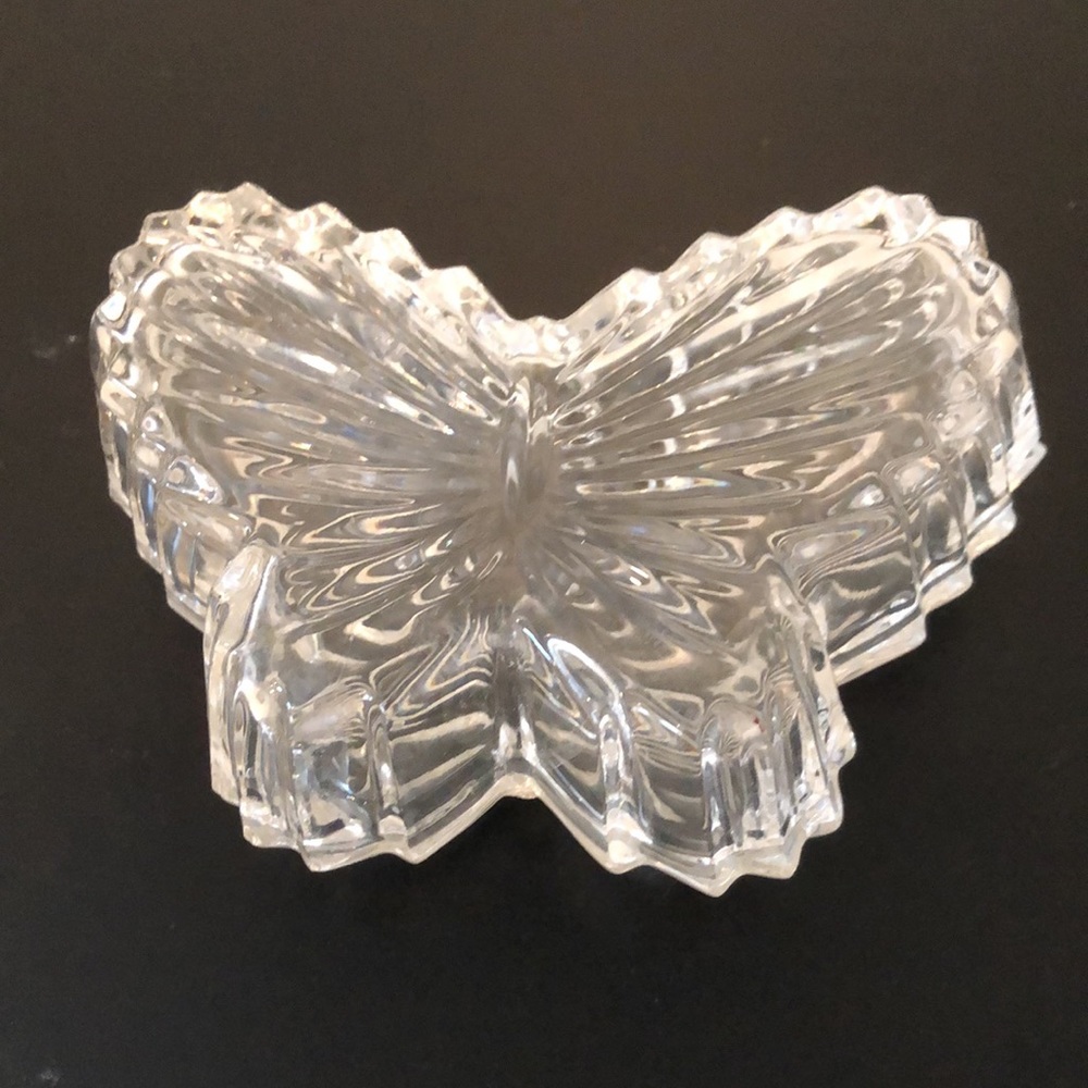 Crystal butterfly dish - Picture 4 of 6